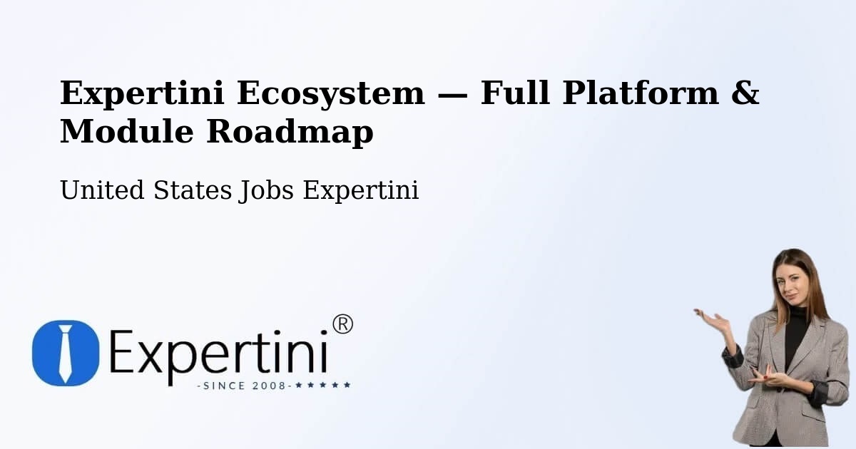 Expertini Ecosystem — Full Platform & Module Roadmap – Roseau